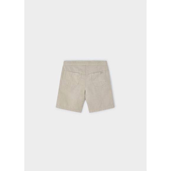 NEW MAYORAL boys linen shorts in semolina - Picture 3 of 5